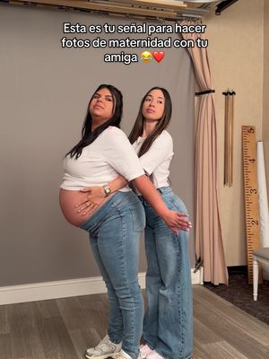 Nos encantó hacer esto juntas 🥹💖  Hazlo con tu amiga embarazada no te vas arrepentir 😂