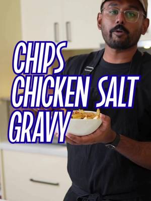 Chips, Chicken Salt and Gravy 