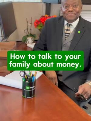 Talking about money with family can feel intimidating, but it's the key to building a strong financial future together. TD Store Manager Leon Dixon shares tips for how to get the conversation going!
