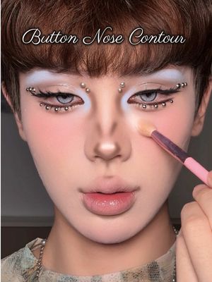 𝐁𝐮𝐭𝐭𝐨𝐧 𝐍𝐨𝐬𝐞 𝐂𝐨𝐧𝐭𝐨𝐮𝐫 🪄  ✶ 𝗽𝗿𝗼𝗱𝘂𝗰𝘁𝘀 𝘂𝘀𝗲𝗱 @Flower Knows Makeup cloud collar contour palette 02  moonlight mermaid blush siren melody Use Code KENNY for 5% off 𓂃˖✿𝜗𝜚 #nosecontour#buttonnose#makeuptutorial