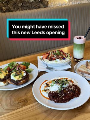 YOU MIGHT’VE MISSED THIS NEW BRUNCH SPOT IN LEEDS @blend_leeds has been serving up amazing coffee and delectable food since late last year, but its opening might’ve slipped your radar.  With two floors and Bali-inspired interiors, it’s a truly Insta-worthy setting. It’s not just style over substance, though: the food is not to be missed. Here’s what we tried… 🍳 Brisket Benedict – classic eggs Benedict with 16-hour slow roasted beef on a brioche muffin, pure perfection! 🍓Pistachio Acai Bowl – blended acai fruit, Greek yoghurt and fresh strawberries and raspberries topped with a green pistachio drizzle. 🍅 Cilbur – a Turkish eggs-esque dish made up of perfectly poached eggs, tangy garlic yoghurt and rich homemade tomato sauce. 🍵 Strawberry Foam Iced Matcha – a dreamy green and pink drink. Earthy matcha combined with sweet strawberry sauce and topped with a cloud of fruity foam. 📍Blend, 104 Burley Road, Woodhouse, Leeds, LS3 1JP 🗓️ Monday to Sunday, 8am – 4pm 