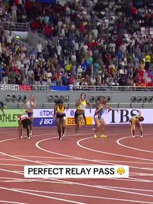 She really said “I’ve got this” 😤 #WorldAthleticsChamps #athletics #jamaica #athletics #relays