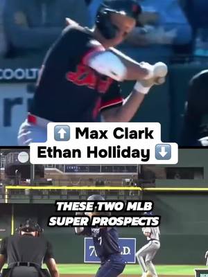 Max Clark & Ethan Holliday are getting hate.. STOP!! Let the kids play!! 👏🏻 #baseball #MLB #majorleaguebaseball #sports 