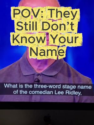 Apparently, my name is Keith. Not Lee. Not Lost Voice Guy. Keith. I waited all these years for a personality and got a bloke who fixes boilers. What’s the worst someone’s got your name wrong? #Comedy #BritishComedy #DisabilityComedy #Relatable #AccessibilityMatters #UKComedy