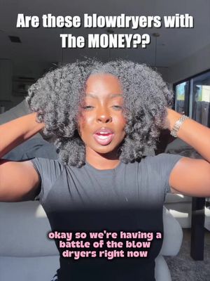 Battle of the blowdryers part 2. Which ones are worth the money? What do you guys think? @Revair Hair Dryer @Dyson USA @Shark Beauty #naturalhair 