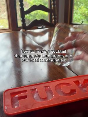 we like to drink exactly how we think. ice trays available on our website now. 