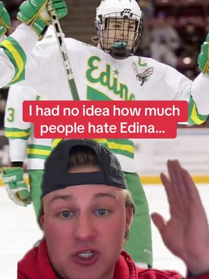 You either love Edina or absolutely despise Edina #hockey #edina #minnesotahockey #mnhighschoolhockey #greenscreen 