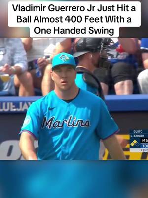 The pitcher’s reaction had me chuckling lol #MLB #baseball #sports #marlins #bluejays 