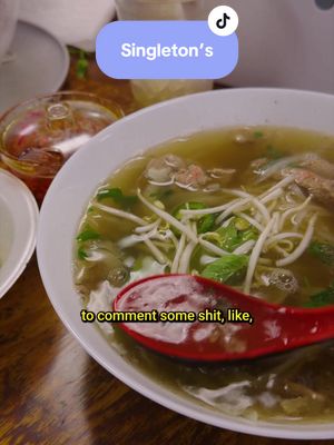 He makes some of the best pho I’ve ever tried. But only on Saturdays.  📍 Singleton’s Mini Mart 7446 Garfield St, New Orleans, LA 70118 Follow for more stories about people and food. ❤️