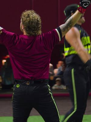 A night to remember for @showtimelacey who made his return to his college turf at Florida State❤️ #firefighters #bananaball #floridastate #fsu #Homecoming 