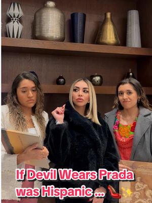 Who is ready for Devil Wears Prada 2? 🤭👠✨ #devilwearsaprada #hispanictiktok #hispanics #mexicansbelike #mexicanmemes @20th Century Studios @Anne Hathaway 