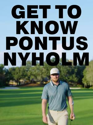Get to know Pontus Nyholm.  T3 after round 1 at the Cognizant Classic. 8:09 tee time tomorrow
