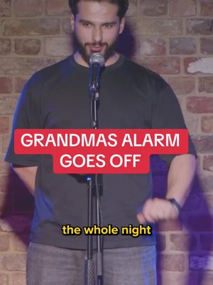 Grandmas alarm goes off 😂