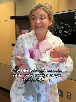 Frida baby getting canceled the same week I’m giving birth is super unfortunate timing. What’re y’all’s fav baby brands? #babyproducts #newbornbaby #daniaustin #newmomlife 