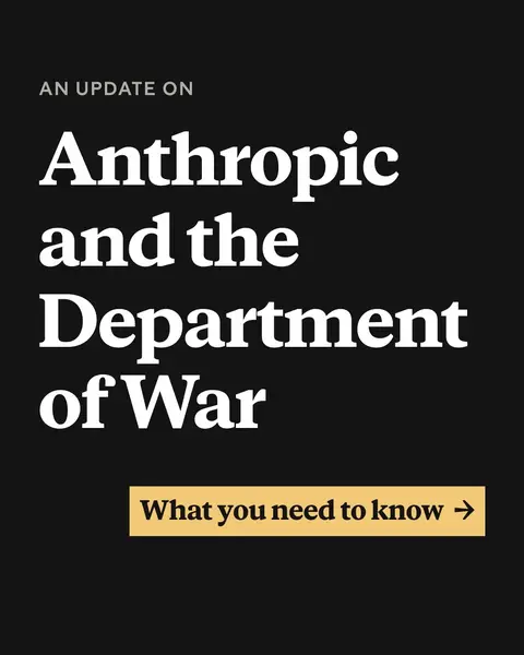 A statement from Anthropic CEO, Dario Amodei, on our discussions with the Department of War.