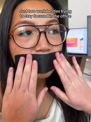 It be like that sometimes 🤣🤫 #workhumor #workbestie #fyp #officelife #officetok 