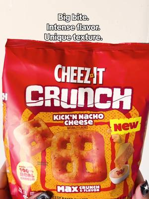 We come for the crunch sound, but we stay for the bold, layered cheddar and nacho spice flavor. 