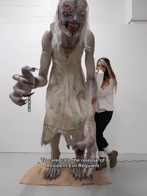 Exciting announcement!! I’m making “The Creature” aswell as ‘Grace’ to celebrate #ResidentEvilRequiem release today! Thank you @Resident Evil for collaborating with me to bring one of my favorite games series to life!  Next up all the details and the reveal! #RE_games #ResidentEvil  #CapcomEurope 