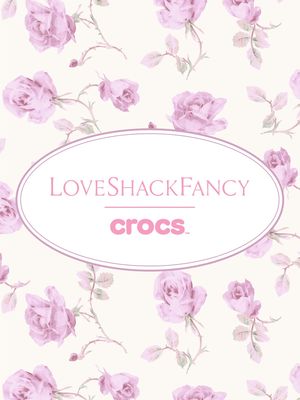 Introducing the NEW, limited-edition LoveShackFancy x Crocs line!!!🎀🌸💖It’s the iconic Crocs silhouette that you know and love, LoveShack-ified. 💕Collection drops online 3/5 at 12PM ET - get ready to be fully charmed✨ @Crocs #crocs #loveshackfancycrocs #loveshackfancy #loveshackfancycollab 
