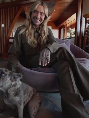 @Bill Kaulitz is taking us inside his stunning mid-century modern home in the Hollywood Hills.  Take the full tour at the link in bio. 