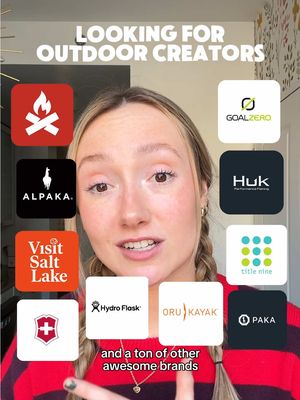 where my outdoor adventure creators at??? come join our creator community💚 #travelcreator #creator #adventure #outdoorbrands 
