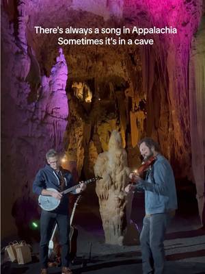 Brings a new meaning to "underground music" #thesteelwheels #OnTour #folkband #folkmusic #folk 
