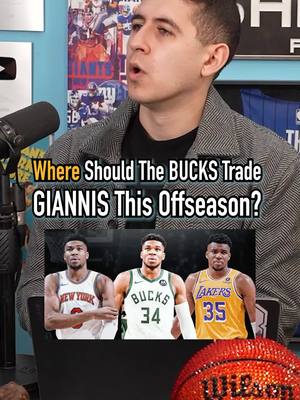 Where Will Giannis Be Traded This Offseason?! #fyp #hoops #basketball #giannis #tickpick 