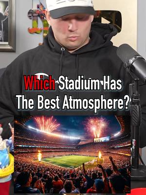 Which Stadium Has The Best Atmosphere? #fyp #nfl #hockey #footballtiktok #tickpick 
