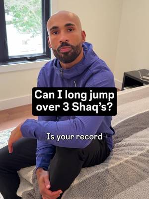 Should we try this for real @shaq ? #DamianWarner #TeamCanada #Olympics #olympian #Shaq #Labubu