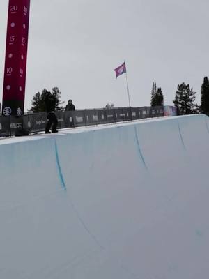 Kaishu Hirano going HUGE on Qualifying Day. #TheSnowLeague #snowboarding #halfpipe #KaishuHirano