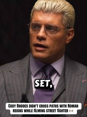 Cody Rhodes on being in Street Fighter 👀 #WWE #gaming #codyrhodes 