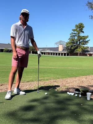 One chip with every club in the bag. Which club will be the closest? #fyp #chip #chipping #golf #challenge 