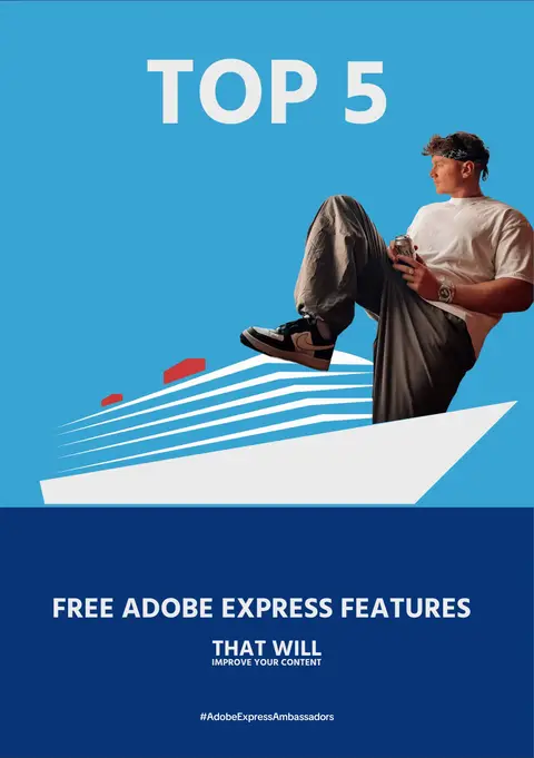 This is how to improve your content workflow. These are my five favourite Free Adobe Express tools that have changed the game.👇🏽 🖼️ Remove Image Background ☂️ Remove Object ➕ Insert Object 🔉 Sound Effects ⌚ TikTok Symphony Assistant Add On They are all free @adobeexpress @adobe and will help you streamline your content creation and improve efficiency - without compromising the output! #AdobeExpress includes 20+ Free features. If you want to work in teams, the teams plan costs $49.99 per year and is free for students! Give Adobe Express a try and see for yourself! #FiveFreeFavourites #AdobeExpressAmbassadors AD #HowToAdobExpress 