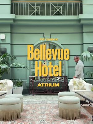 The atrium at The Bellevue Hotel was empty, so a quick check was a must! #menswear #style #mensfashion 