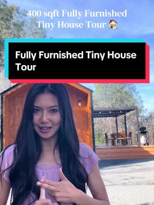So so so excited to share this! I am obsessed and so happy with how it turned out :) still lots more to do and more that I want to add so stay tuned for that! #tinyhouse #tinyhome #housetour #airbnbhost #tinyhometour 