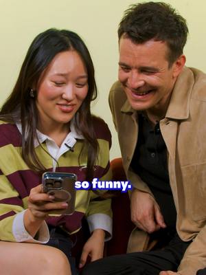 Anthony literally can't leave them alone for one minute 😅 Straight to the Comments with Yerin Ha and Luke Thompson is out now on our YouTube channel! ✨ #bridgerton #lukethompson #anthonybridgerton