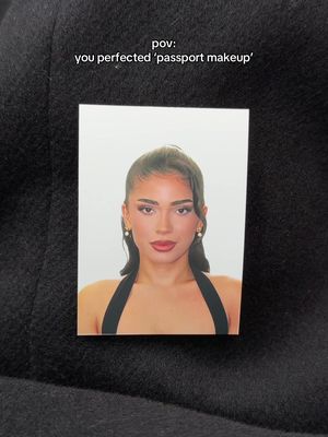 can’t believe that’s only a 3 year difference… #passportmakeup 