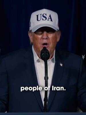 🚨 President Trump addresses Iranians