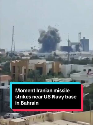 Iran has launched a barrage of retaliatory missiles aimed at Israel and US bases across the region, denouncing the two countries’ airstrikes as a breach of the UN charter and an act of flagrant aggression designed to end any possibility of a diplomatic resolution.  On Saturday morning, Israel and the US launched a war on Iran, with Donald Trump declaring the start of “major combat operations” and calling on Iranians to rise up against their government. Within hours, the conflict consumed much of the Middle East. Iran launched successive waves of ballistic missiles at Israel, with few landing in the country. People in Damascus, south Lebanon and Amman were shaken by explosions above their heads as Israel intercepted incoming Iranian missiles in the sky. Iran also targeted US military bases in Qatar, Kuwait, UAE, and Bahrain, as well as conducted a strike in Riyadh, Saudi Arabia. The Gulf states reacted with outrage, condemning the attacks and saying that they reserved the right to respond. Video posted to social media showed the moment an Iranian missile struck the US Navy base, and another video showed a thick grey plume of smoke rising from near the small island state's coastline as sirens wailed. Bahrain said the service centre of the U.S. Fifth Fleet had been subjected to a missile attack. To better understand what has unfolded so far, tap the link in bio for our full visual guide #iran #bahrain #us #israel