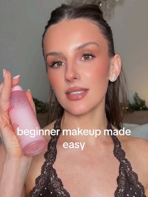 send this to someone you think it could help! in-depth beginner makeup tutorial 🫶🏼 @kjh.brand brow gel @Ciele Cosmetics skin tint @Diorbeauty bronzing balm @Rare Beauty liquid blush shade happy @Tower 28 Beauty concealer @Huda Beauty setting powder @Gucci powder bronzer @urban decay space cowboy eyeshadow single @loréal paris usa infallable eyeliner in brown  Tower28 mascara @Makeup By Mario lip liner in Smokey pink @Charlotte Tilbury lipstick shade KKW @Fenty Beauty gloss in sweet mouth @ONE SIZE BEAUTY powder melt setting spray  #grwm #beginnermakeup #makeuptutorial #easymakeup #BeautyTok 