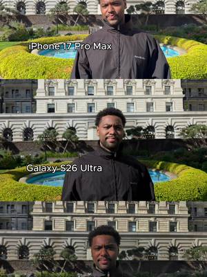 Which video looks the best between the Samsung Galaxy S26 Ultra, iPhone 17 Pro Max and Pixel 10 Pro XL? #android #iphone #samsung #camera #techtok 