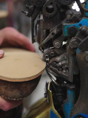 Extending the life of our boots starts at the sole. #redwing #redwingboots #bootrepair
