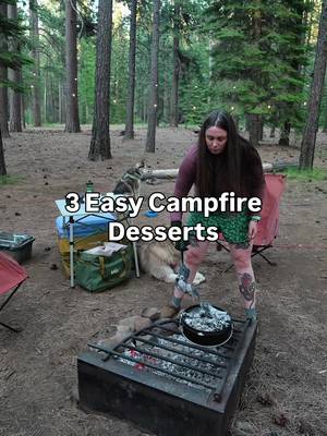 Which would you choose? 🤩 #camping #campcooking #campdesserts 