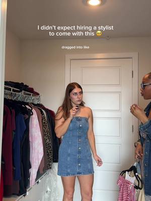 🥹🫶🏼 I asked her to be super honest with me about my clothes and she was but she also gave me so many little pep talks like this throughout the whole closet audit 😭 #findingmystyle #personalstyle #tampastylist  Stylist: @Alyza Sutton 