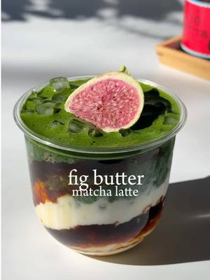 🍵 fig butter matcha latte This is probably my favorite drink of 2026 so far. I also posted a carousel post tutorial 🫶🏼 Recipe: — fig butter (Trader Joe’s) — 150ml milk — 1.5tsp matcha + 40ml of 175F water — garnish with dried fig slice (also from Trader Joe’s) #homecafe #matcharecipes #matchalatte #matchalover #aestheticdrinks 