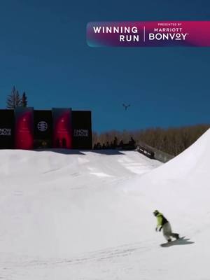SARA SHIMIZU WINS THE SNOW LEAGUE EVENT THREE. Winning Runs Presented by @marriottbonvoy #TheSnowLeague