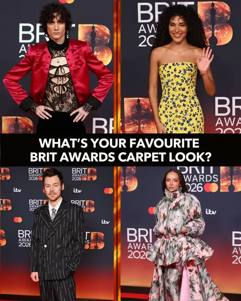 So many good looks here’s just some of them from the @BRITs red carpet! Let us know your fav in the comments? 🔥🏆 #brits #britawards