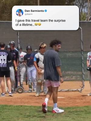 Throwback to Trevor May shocking this travel team 🤣 #baseball #MLB #d1baseball #perfectgame 