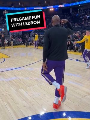 Two logo threes & a wham from Bron #lakers