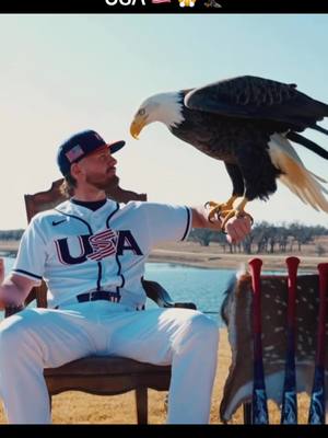 USA Hits different. Bobby Witt jr for the Victus Eagle Bat 🦅🇺🇸 WBC EDITION  #usa #eagle #gold #MLB 